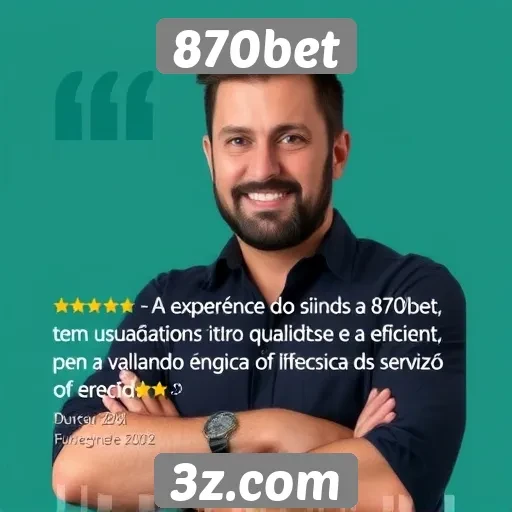 Usuários destacam experiência do cliente no 870bet