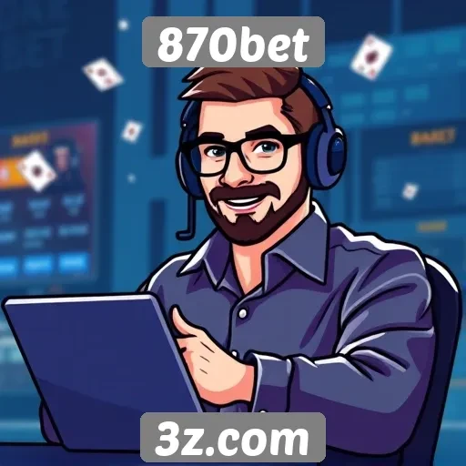 Exploração do suporte ao cliente no 870bet